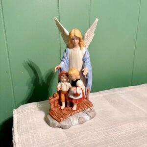 Home Interior Homco Vintage 1995 Guardian Angel Porcelain Figurine Gift #8772